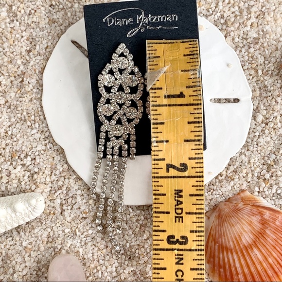 ๐๐ Rhinestone Dangle Earrings - Picture 6 of 6